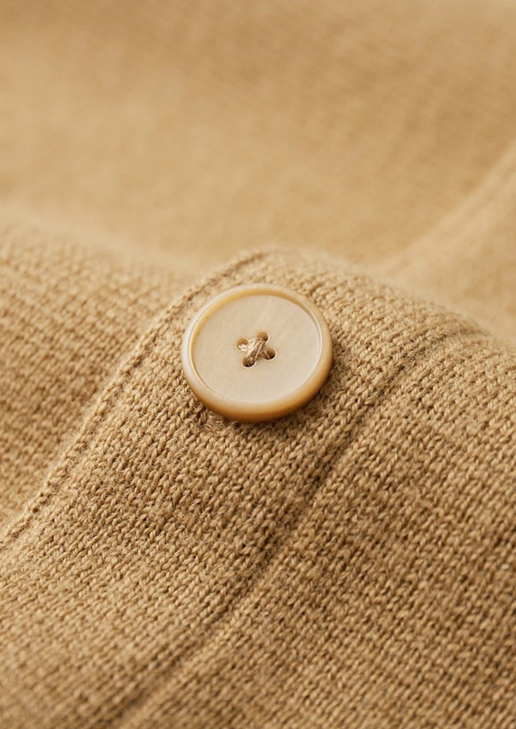 Pure Extra-Fine Merino Wool Button Overshirt