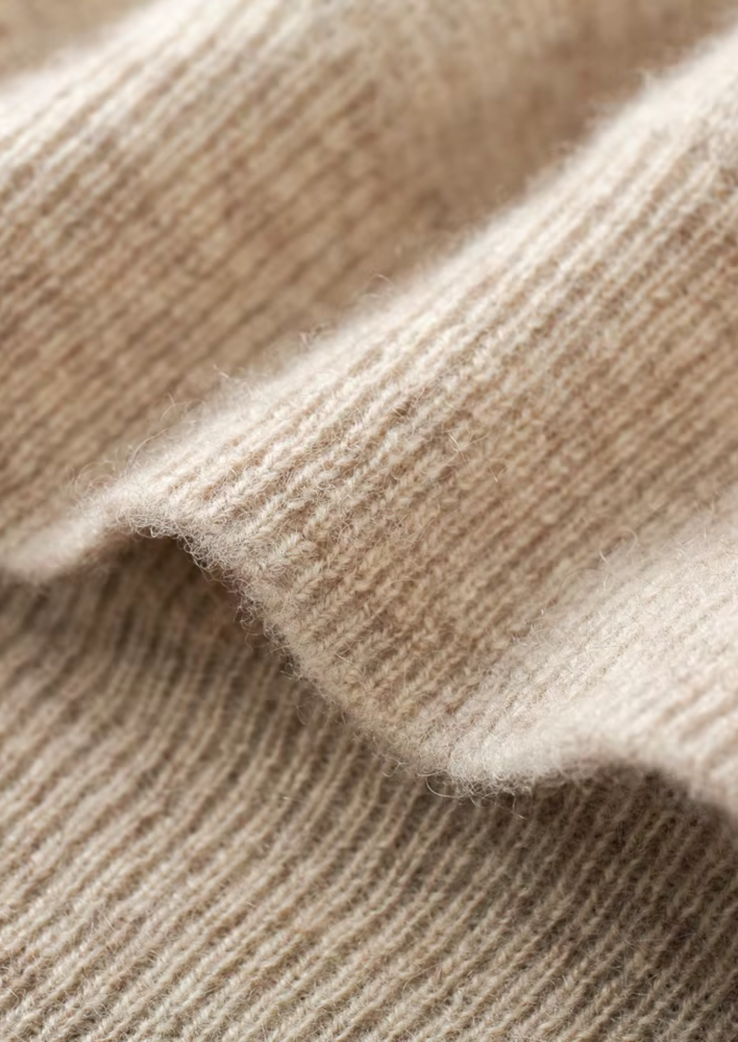 Pure Extra-Fine Merino Wool Zipper Hoodie