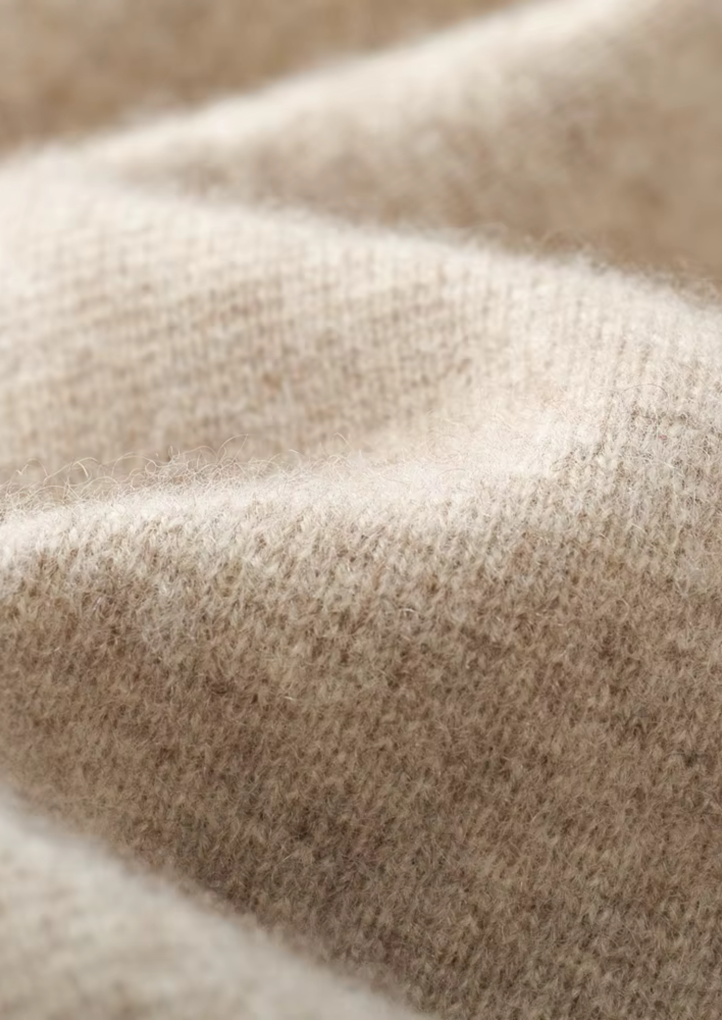 Pure Extra-Fine Merino Wool Zipper Hoodie