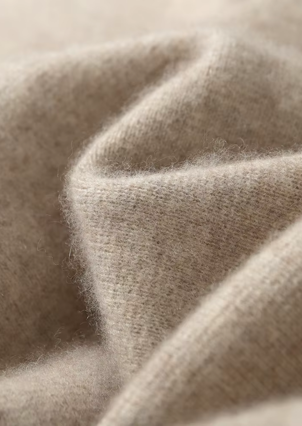 Pure Extra-Fine Merino Wool Sand Falconi Set