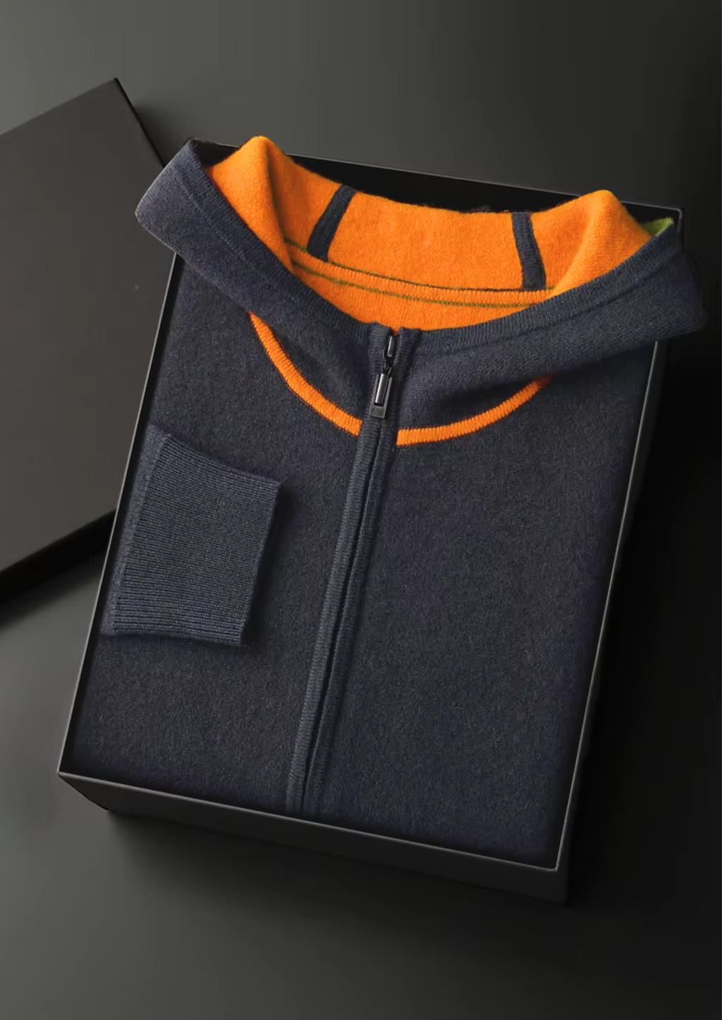 Premium Cashmere Deep Gray Milano Leisure Set
