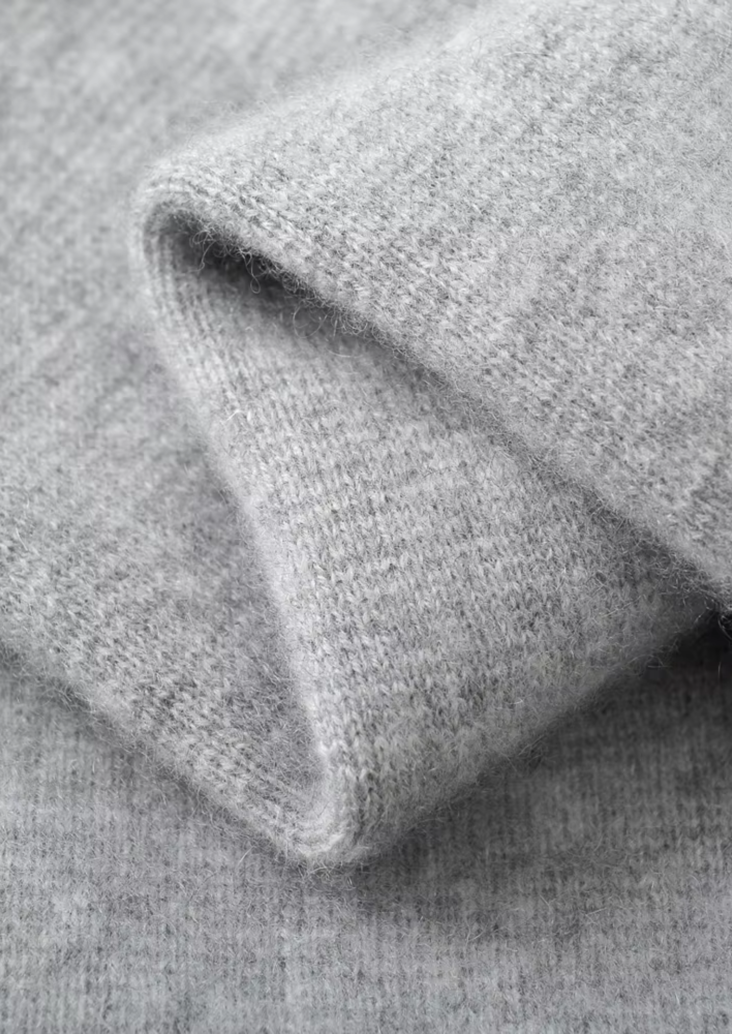 Pure Extra-Fine Merino Wool Zipper Hoodie