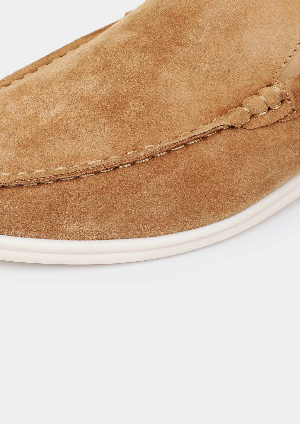 Caramel Marina Suede Slipper