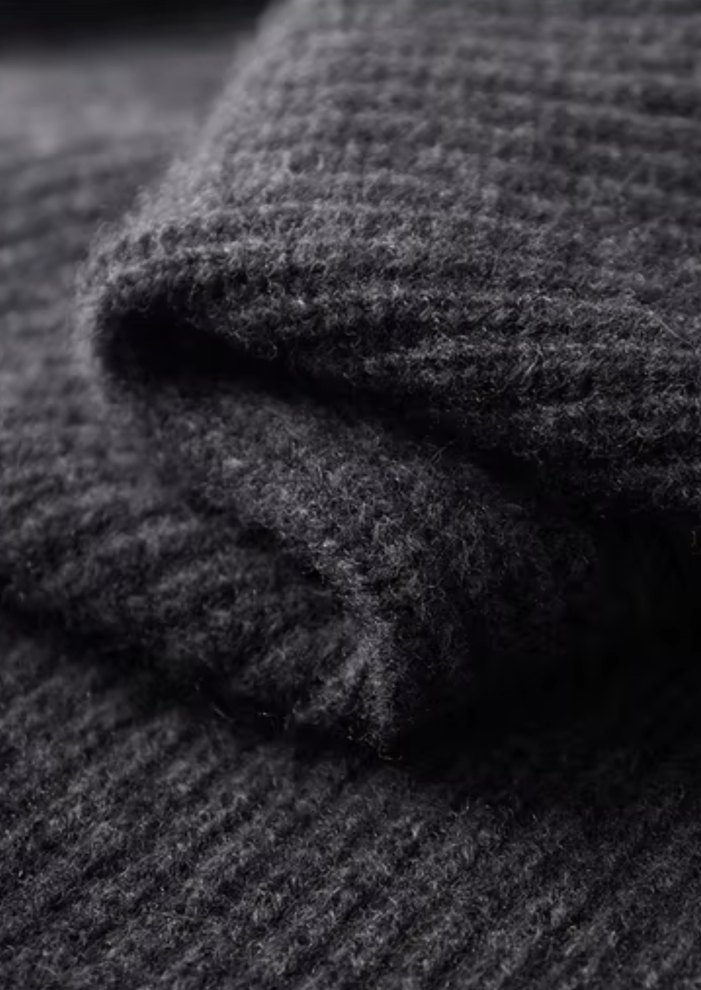 Pure Extra-Fine Merino Wool Funnel Neck Dual Zip Cardigan
