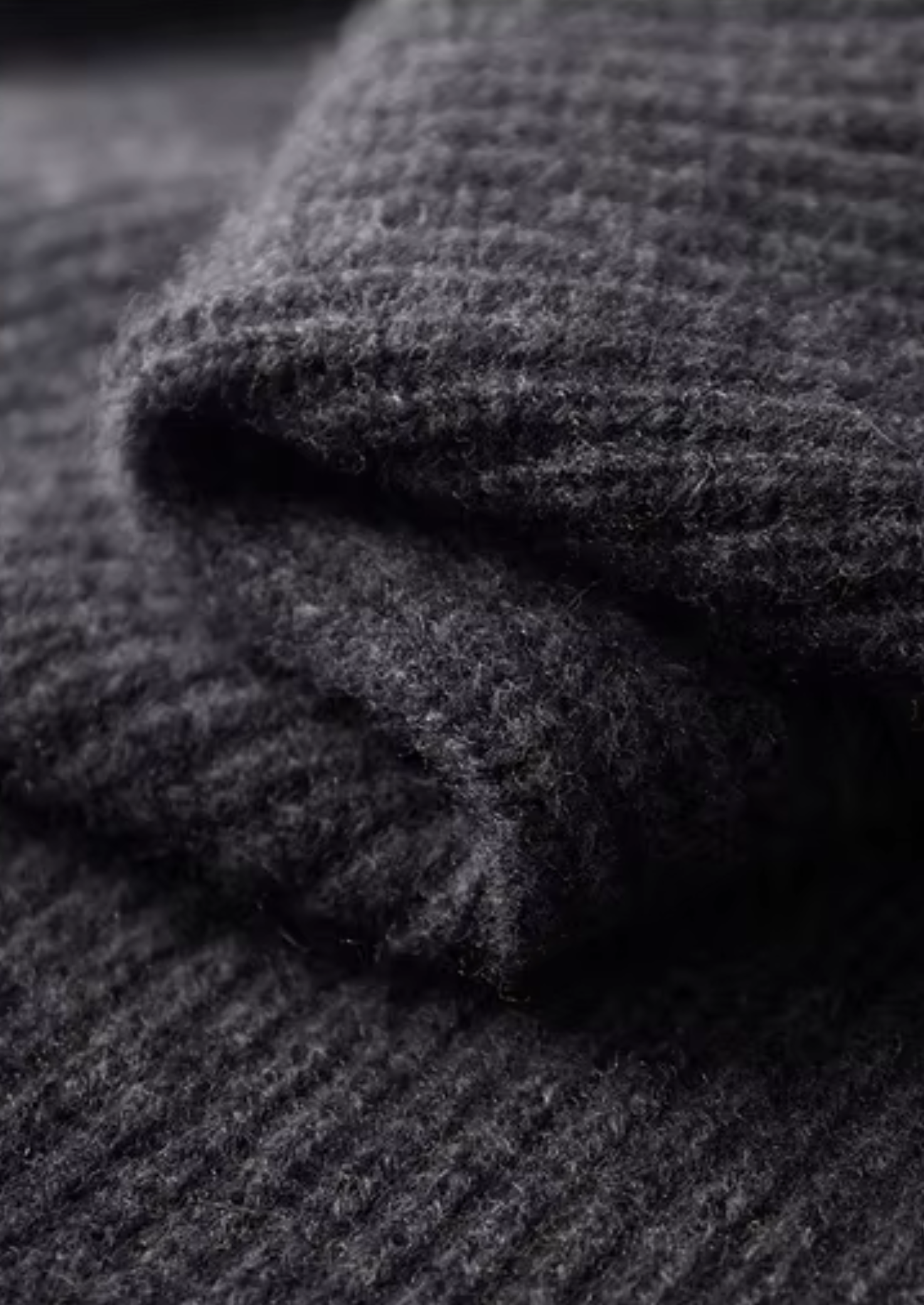 Pure Extra-Fine Merino Wool Funnel Neck Dual Zip Cardigan