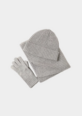 Pure Extra-Fine Merino Wool Wintertime Essentials - Light Gray