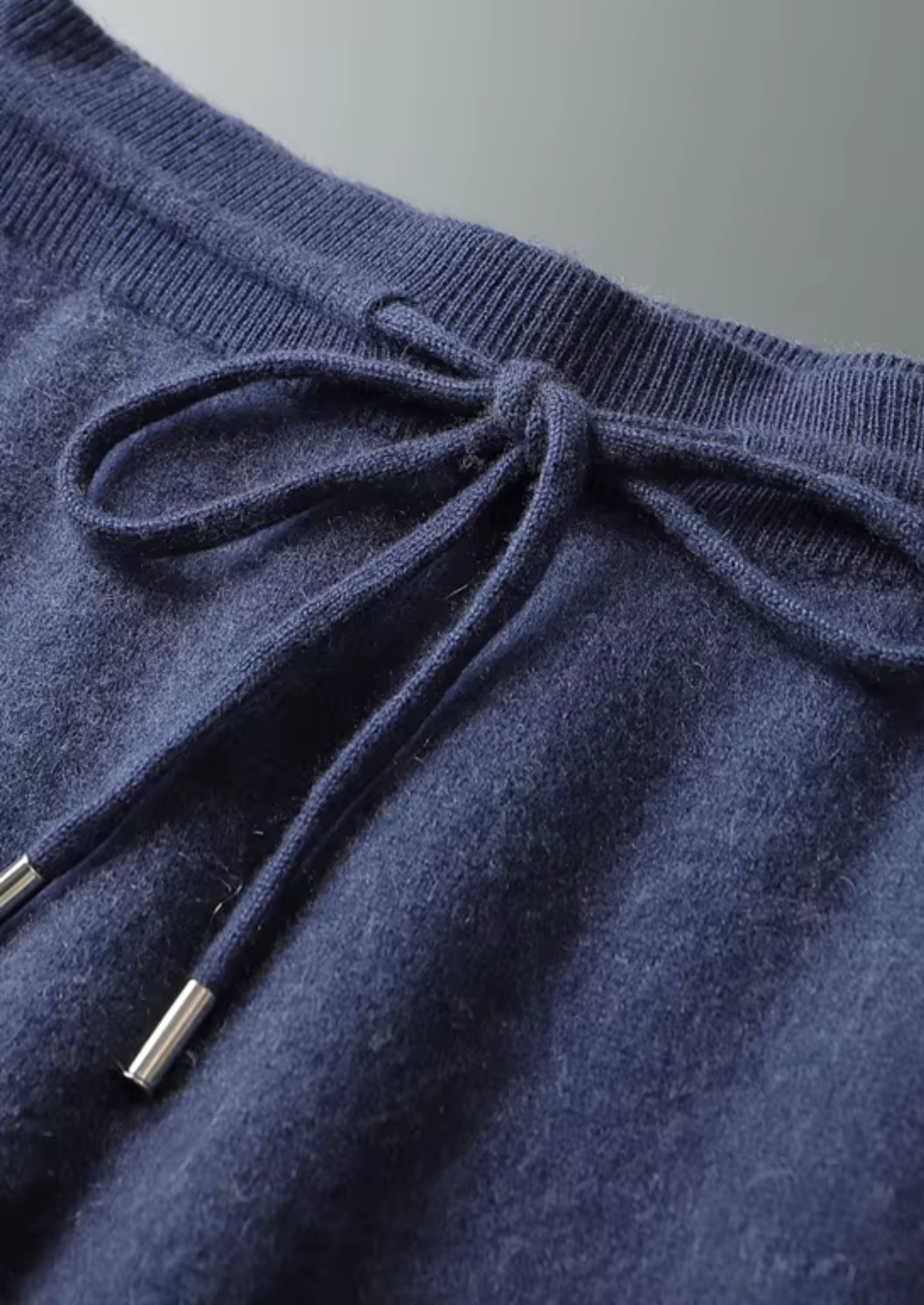 Premium Cashmere Navy Blue Milano Leisure Set