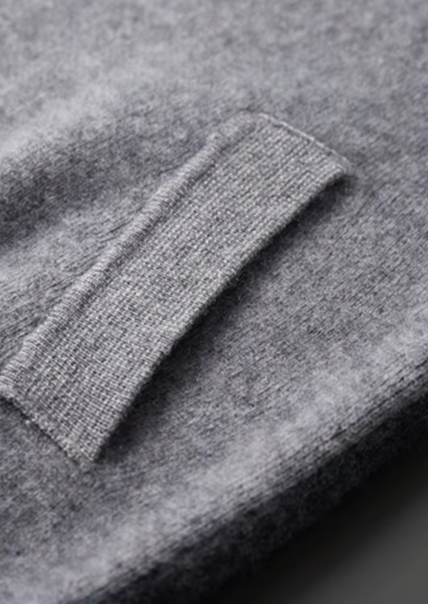 Premium Cashmere Dark Gray Torino Leisure Set
