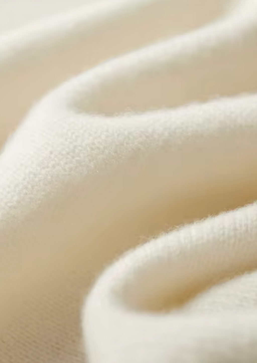Pure Extra-Fine Merino Wool Two Tone Zip Cardigan