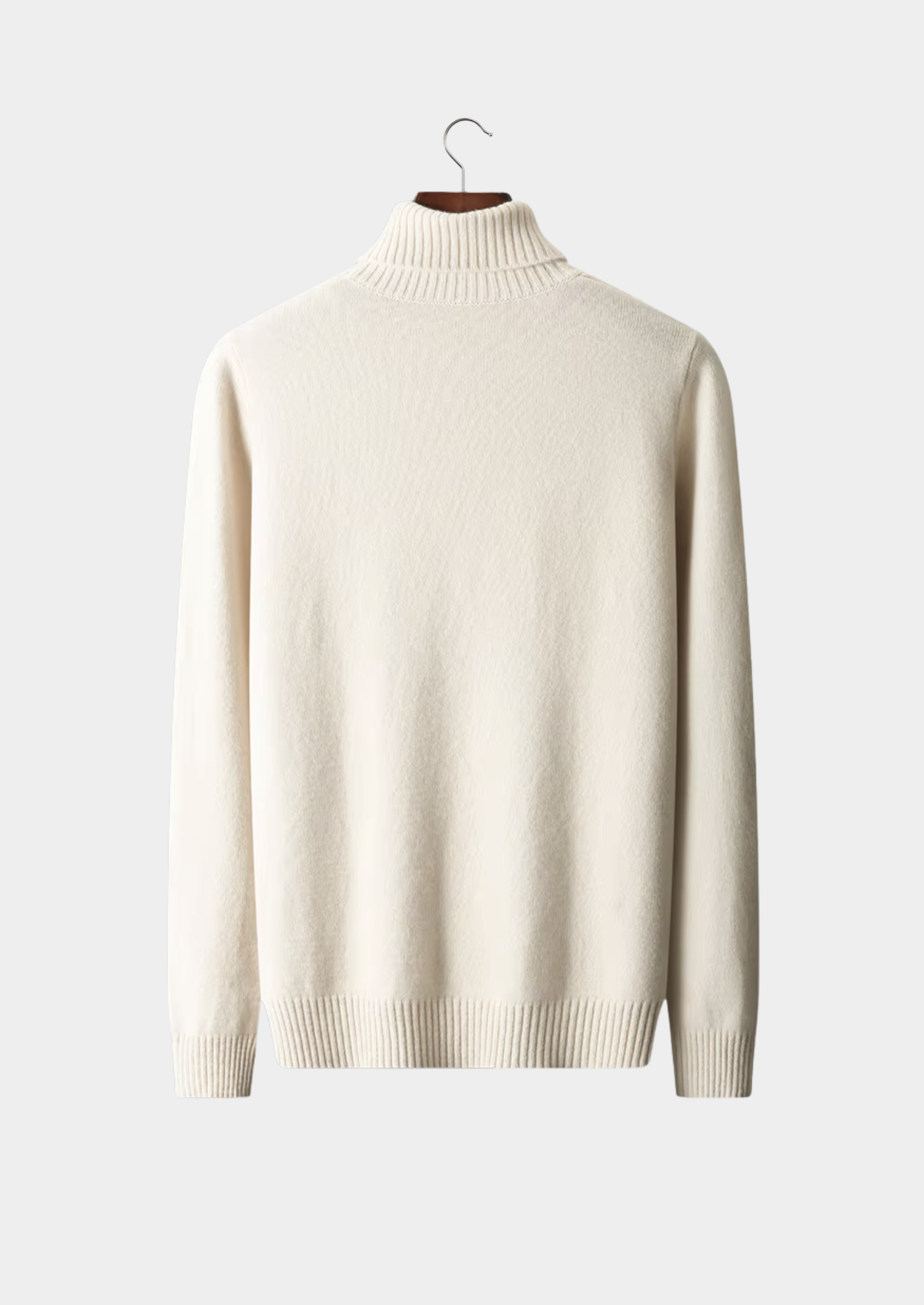 Pure Extra-Fine Merino Wool Wintertime Rollneck