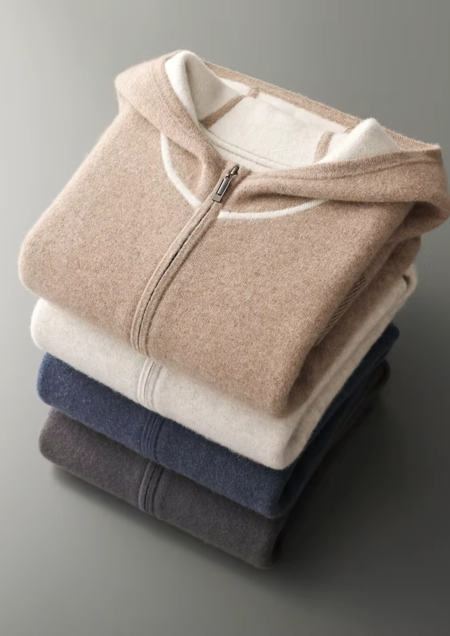 Premium Cashmere Beige Milano Leisure Set