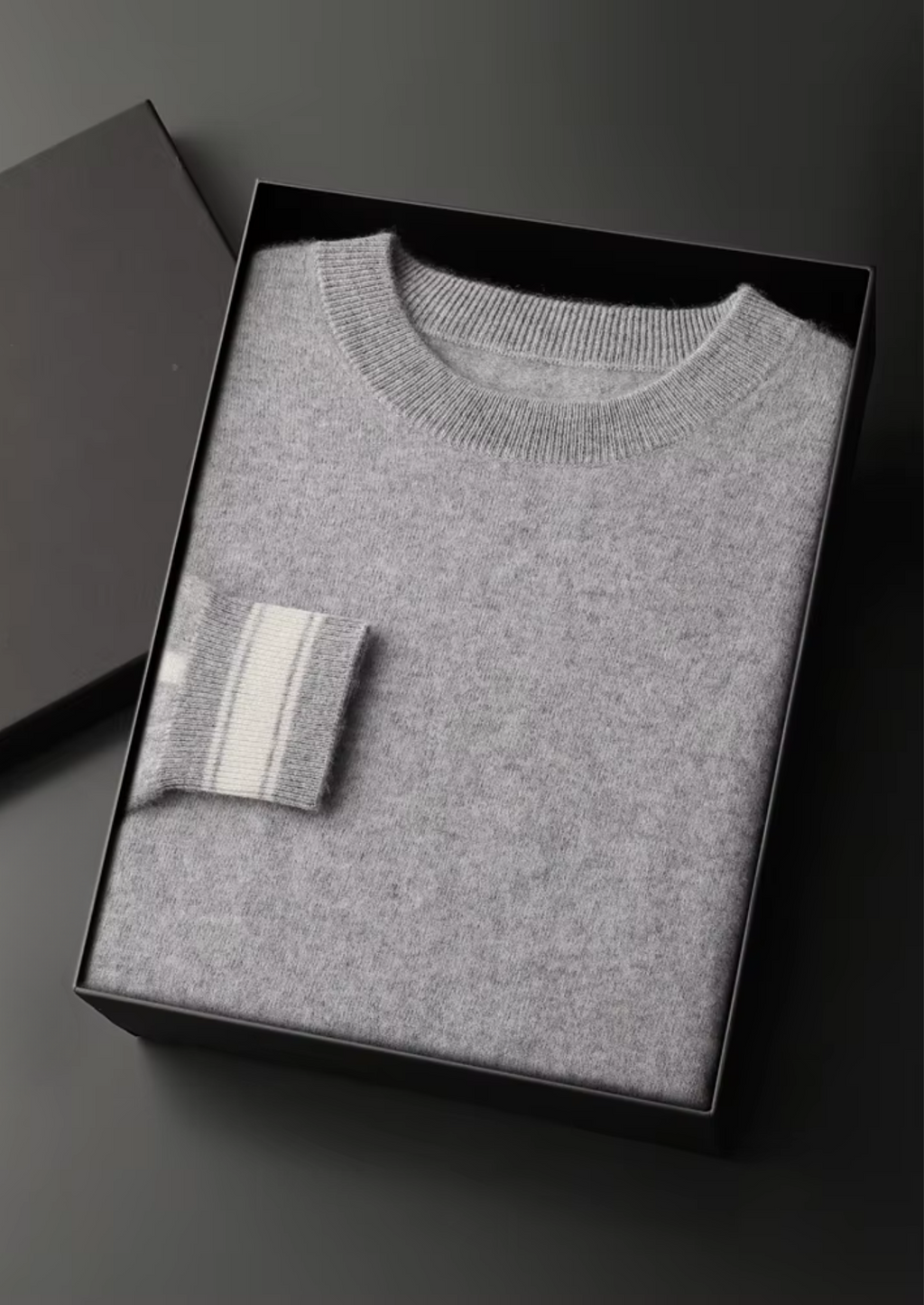 Premium Cashmere Light Gray Vienna Leisure Set
