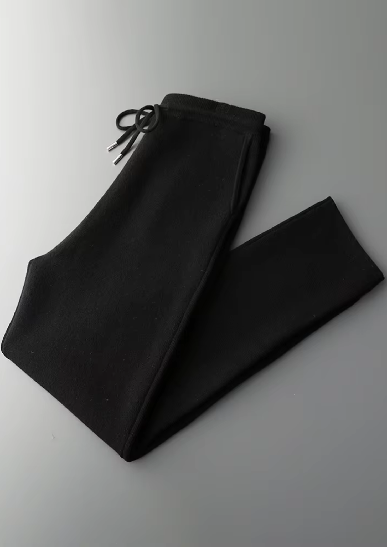 Pure Extra-Fine Merino Wool Black Arvo Set