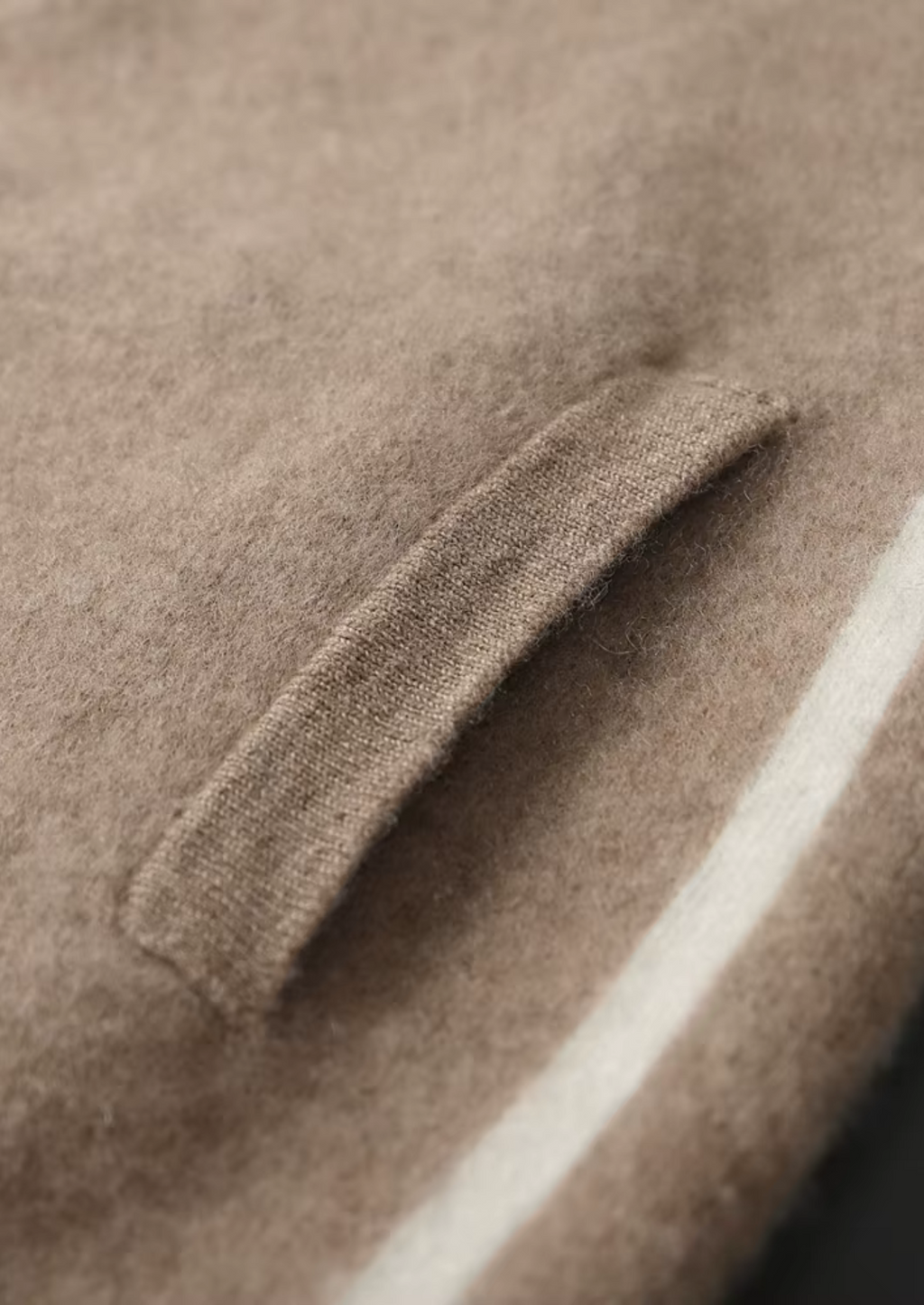 Premium Cashmere Beige Milano Leisure Set