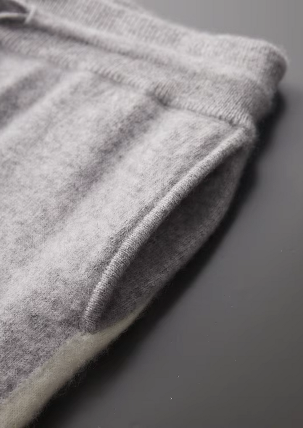 Premium Cashmere Light Gray Vienna Leisure Set