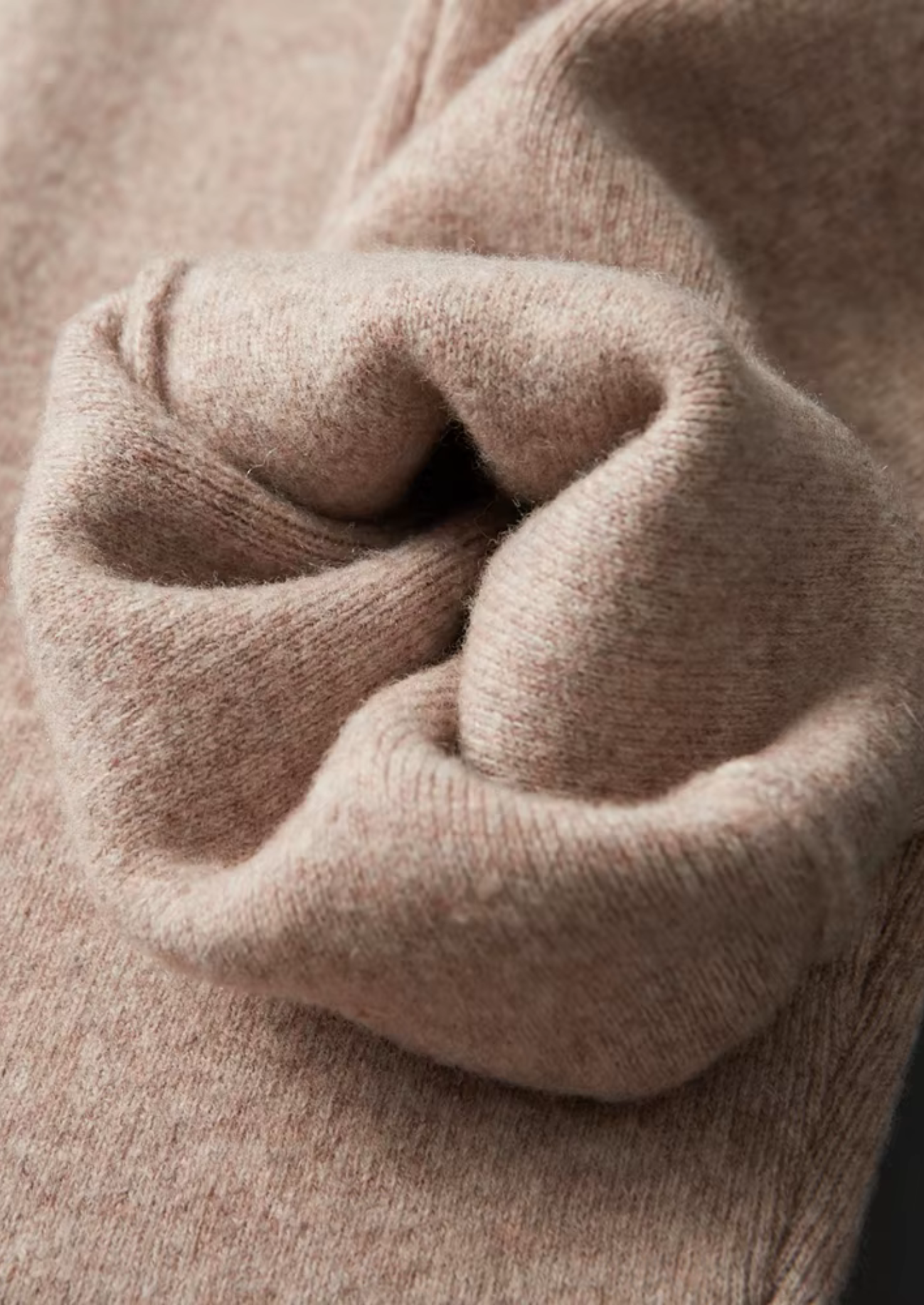 Pure Extra-Fine Merino Wool Beige Savro Set