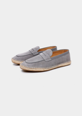 Penny Seaside Espadrilles - Light Gray