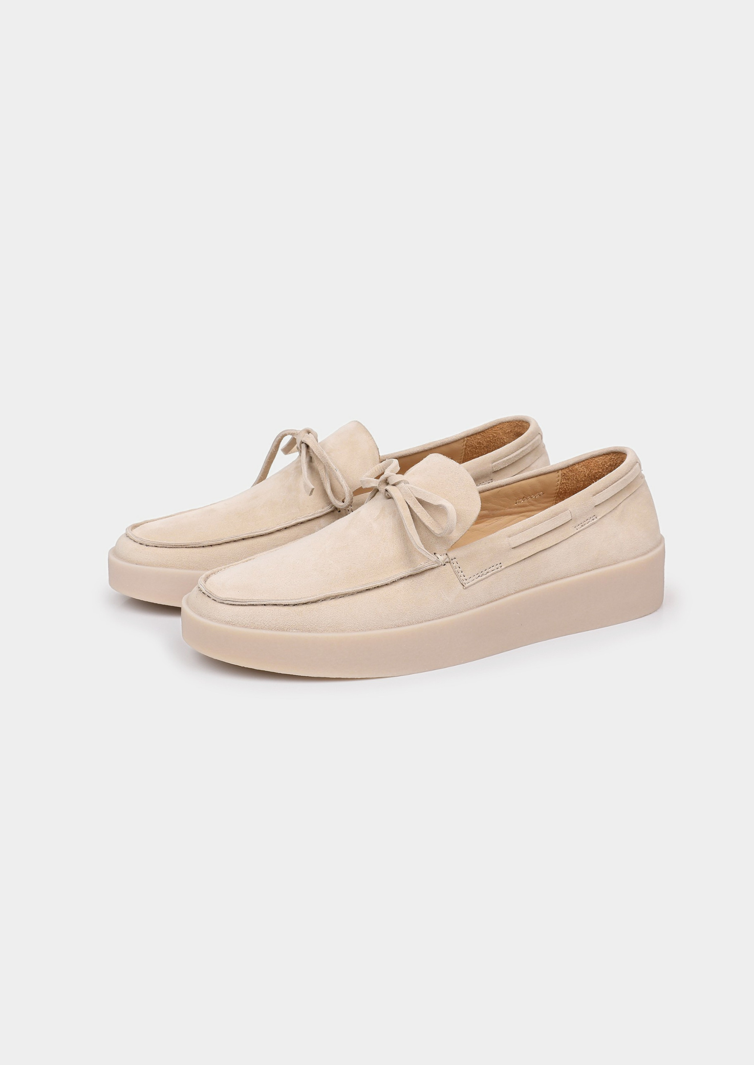 Ivory Boat Loafers