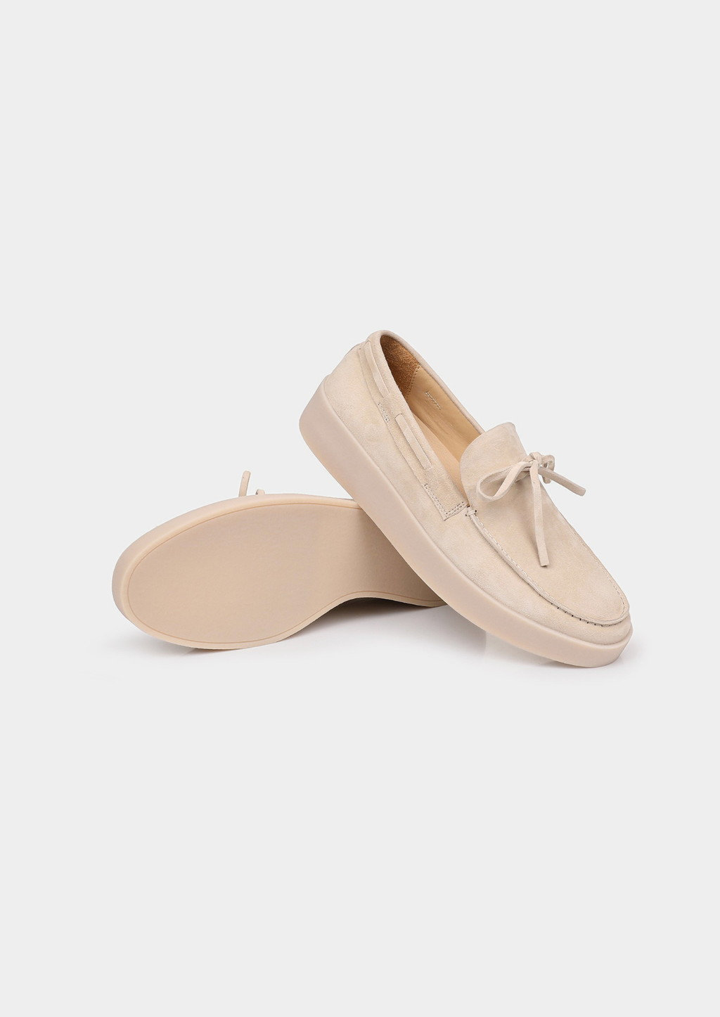 Ivory Boat Loafers