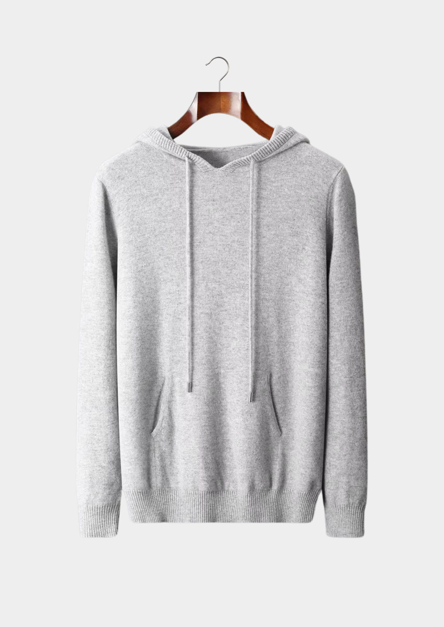 Pure Extra-Fine Merino Wool Leisure Hoodie