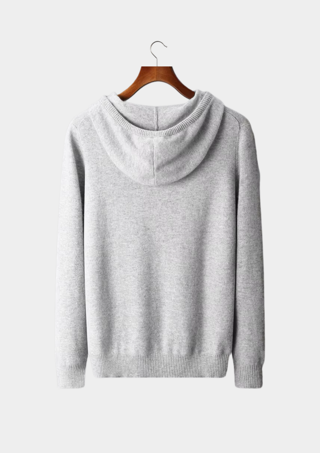 Pure Extra-Fine Merino Wool Leisure Hoodie