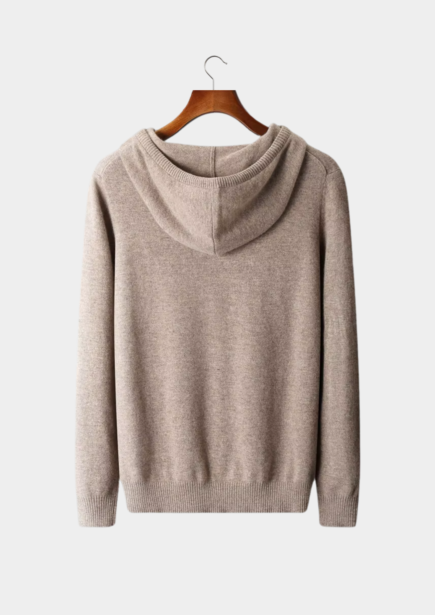 Pure Extra-Fine Merino Wool Leisure Hoodie