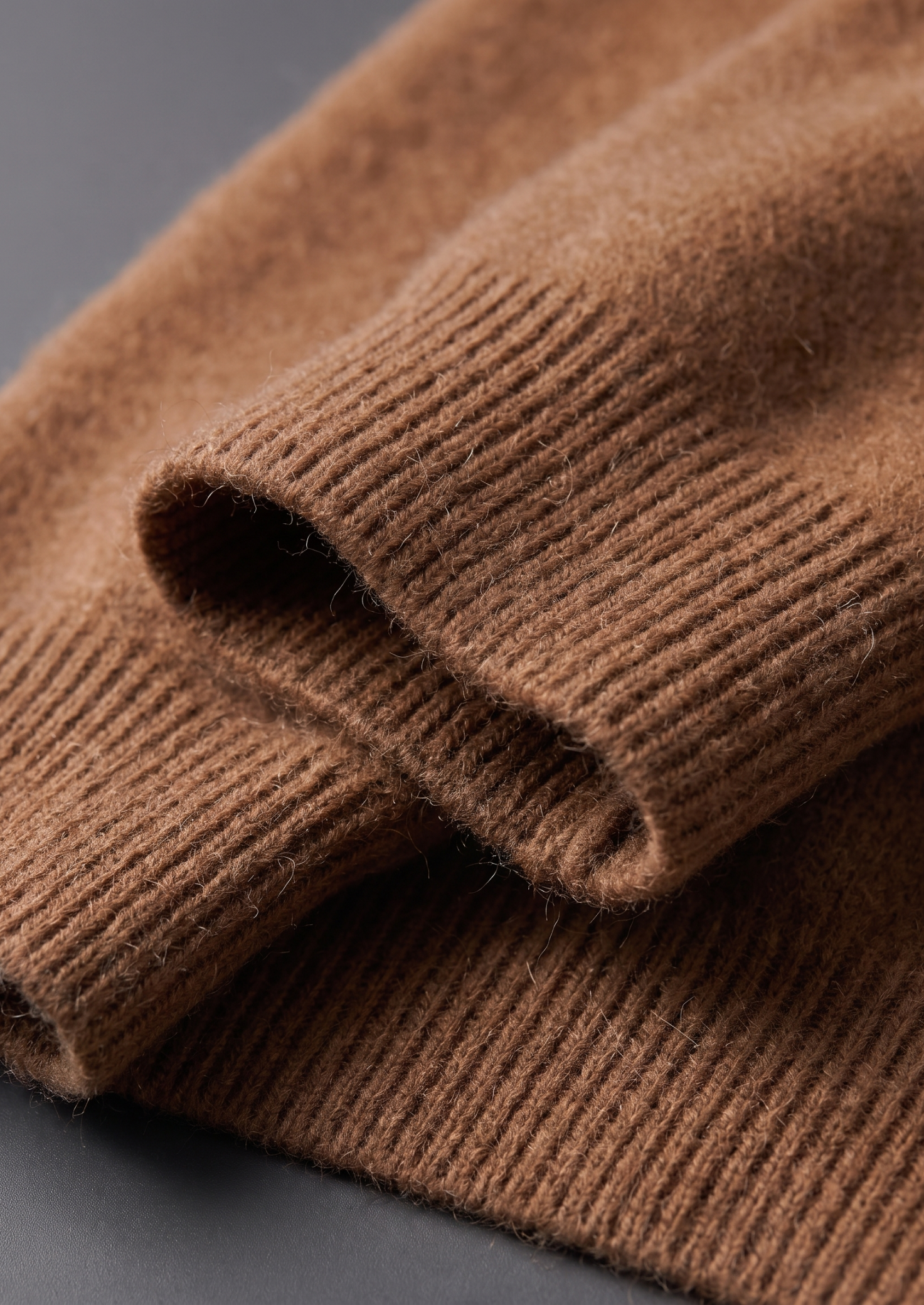 Pure Extra-Fine Merino Wool Caramel Luzzo Set