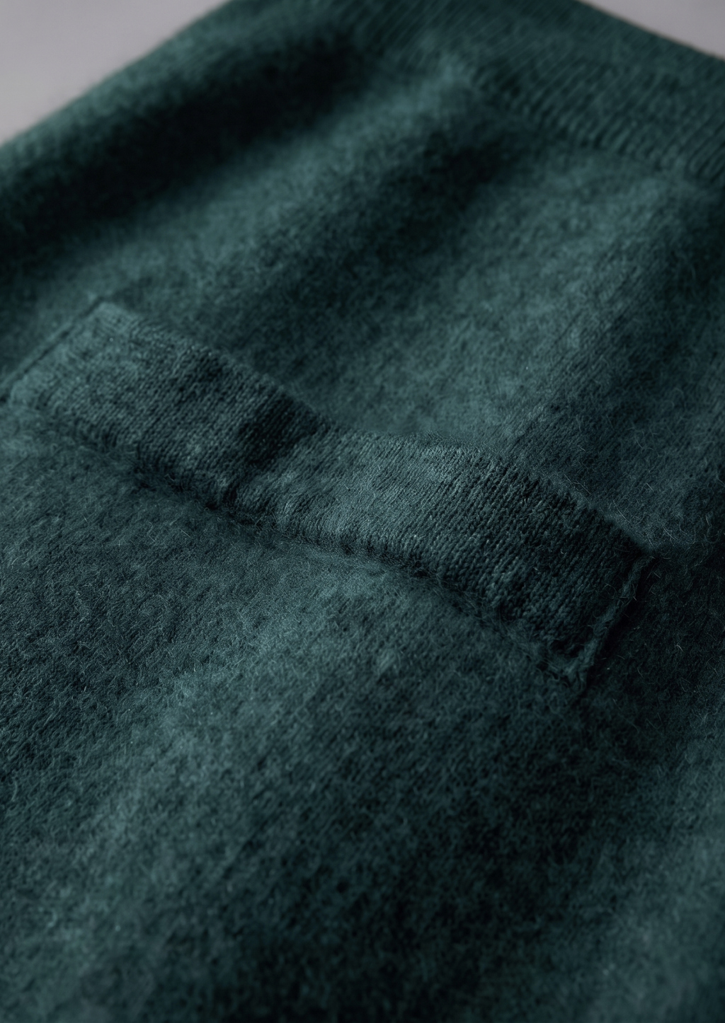 Pure Extra-Fine Merino Wool Sea Green Luzzo Set