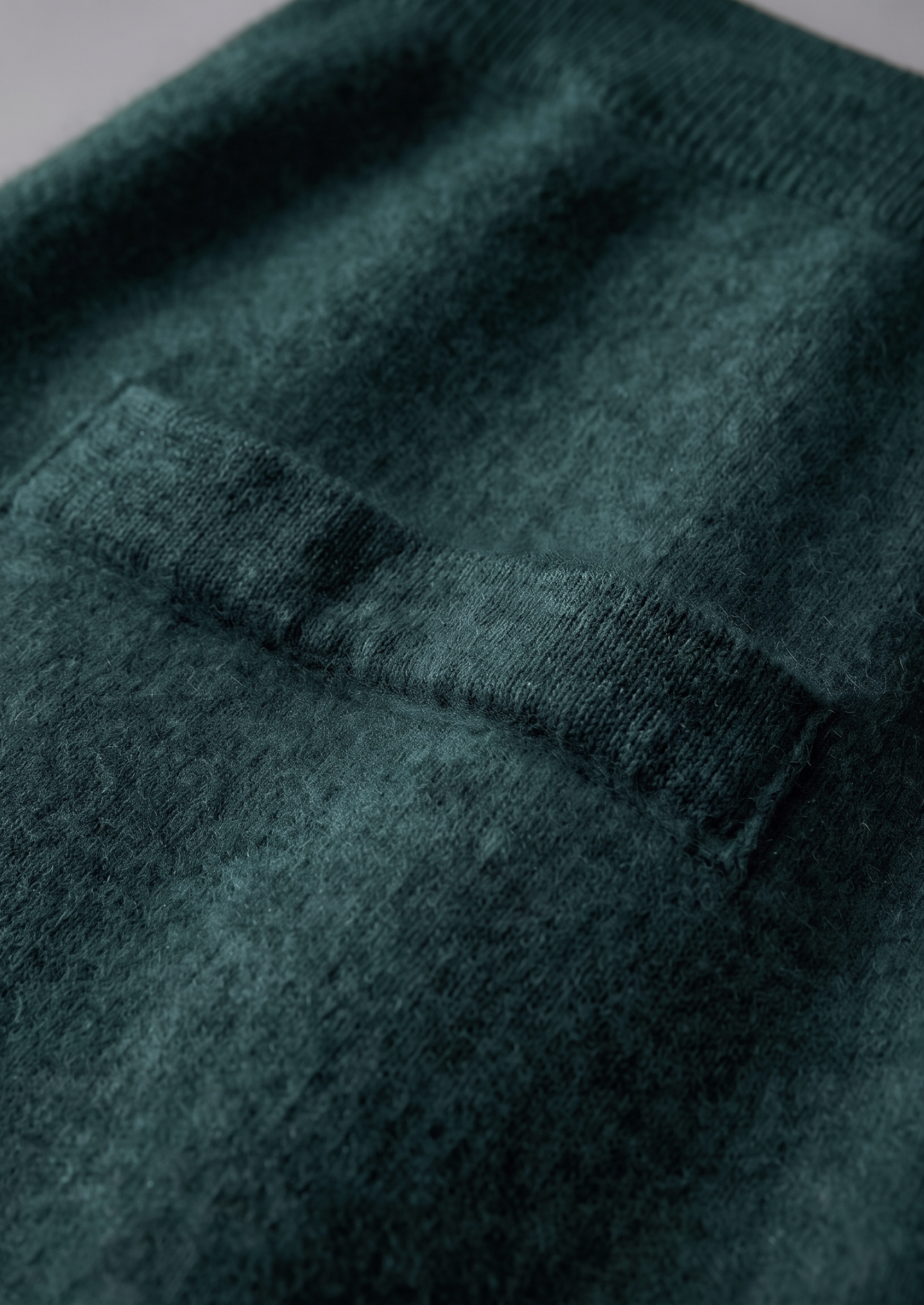 Pure Extra-Fine Merino Wool Sea Green Luzzo Set