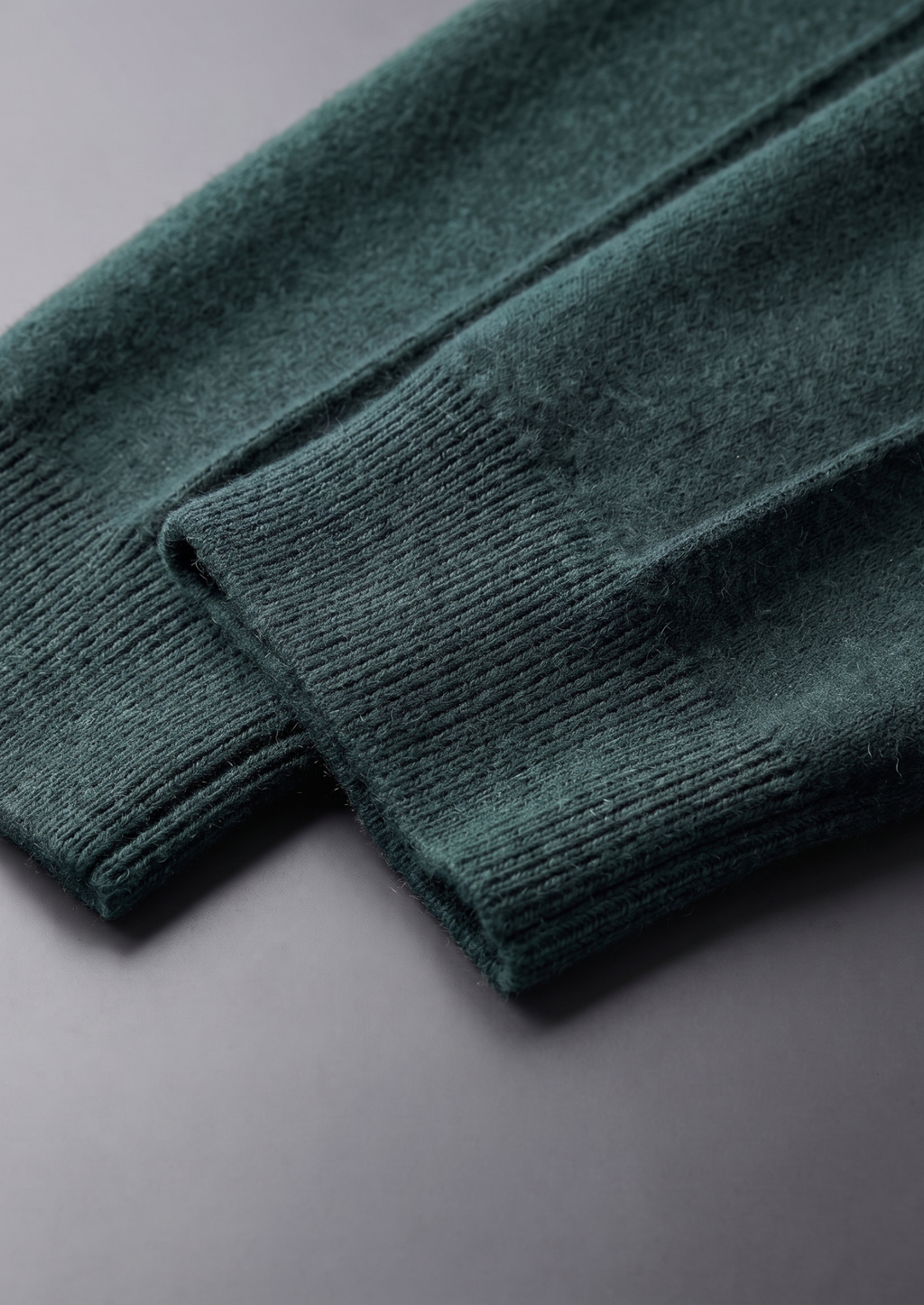 Pure Extra-Fine Merino Wool Sea Green Luzzo Set