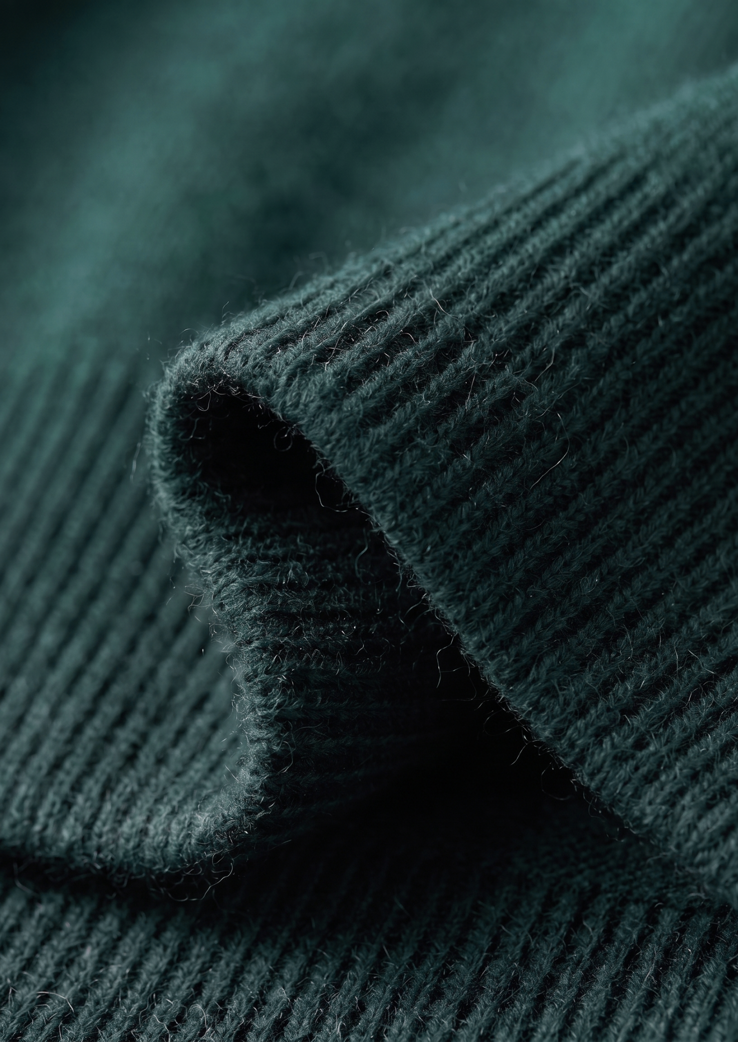 Pure Extra-Fine Merino Wool Sea Green Luzzo Set